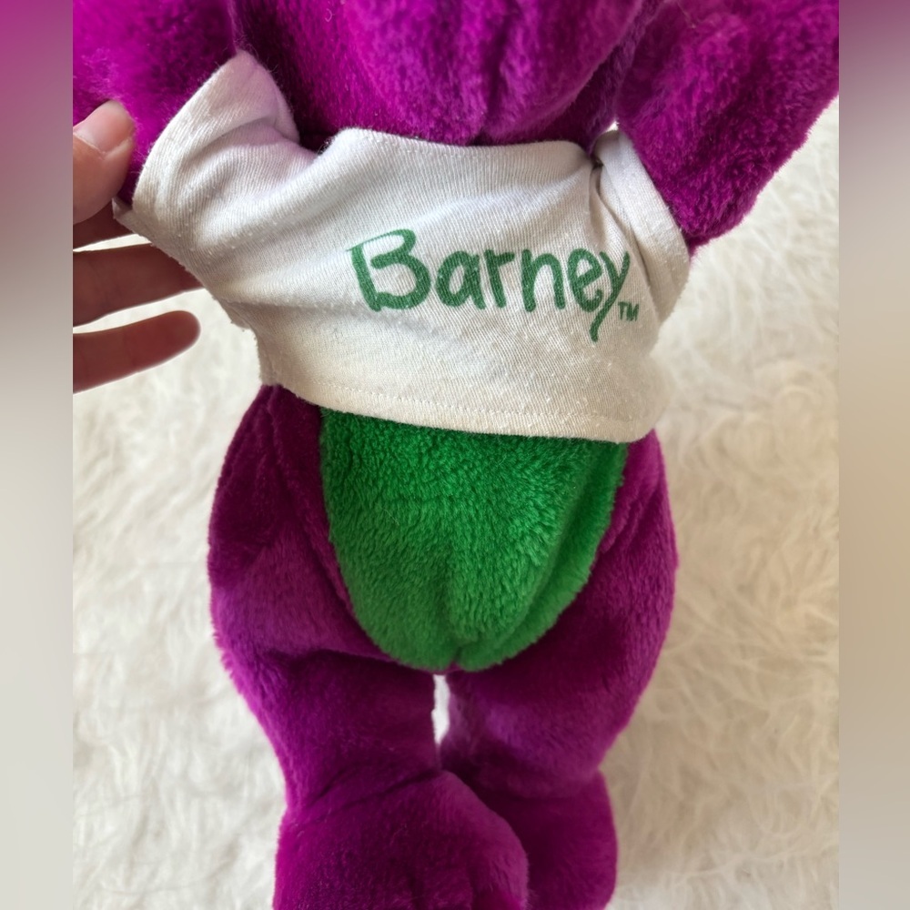 1992 Vintage Barney the Purple Plush Dinosaur - Picture 2 of 5